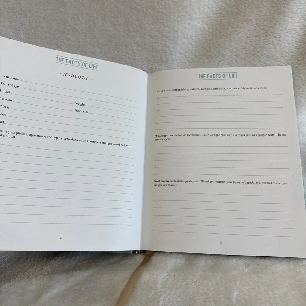 The Book of Me‎ A Do It Yourself Memoir Guided Journal Peter Pauper Press